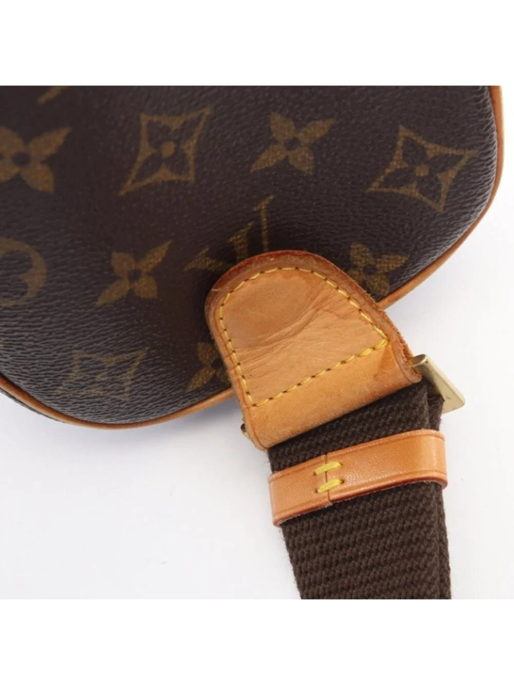 Louis Vuitton Waist Bag Pochette Gange Canvas Leather
